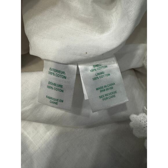 Lily Pulitzer Resort White Papillion Lace Reeve Dress in Size 12 - Picture 8 of 8